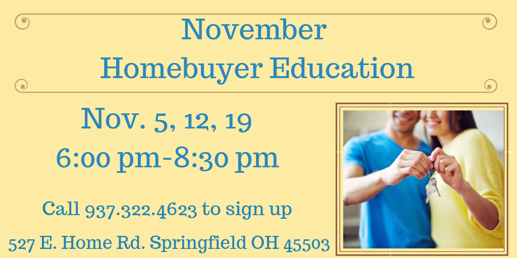 November Homebuyer Education Course Neighborhood Housing Partnership Of Greater Springfield 7341